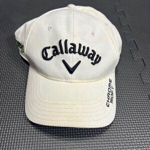 Callaway Tour Epic Odyssey Adjustable Golf Hat White & Black